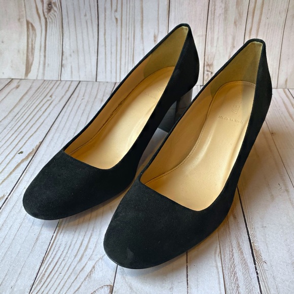 Authentic J.Crew Black Velvet Pump - Picture 4 of 7